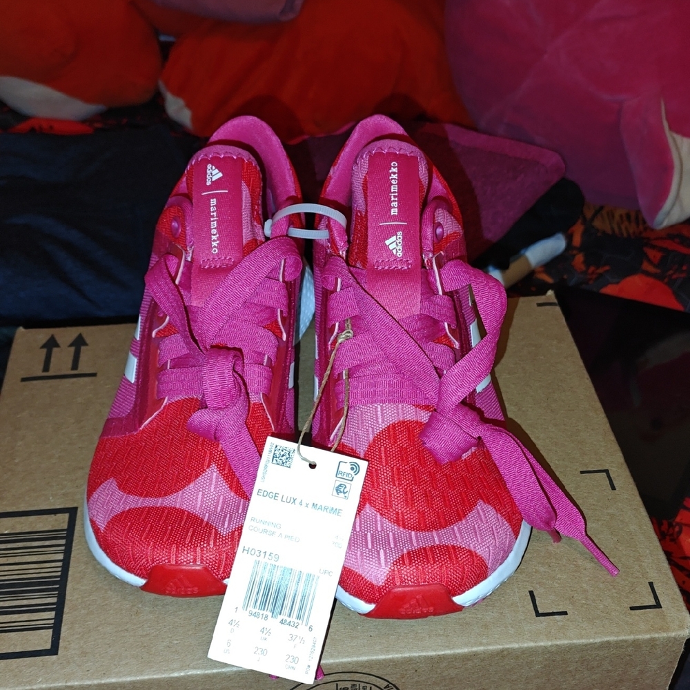 Adidas Women's Marimekko Limited Edition Bold Pink Sneakers